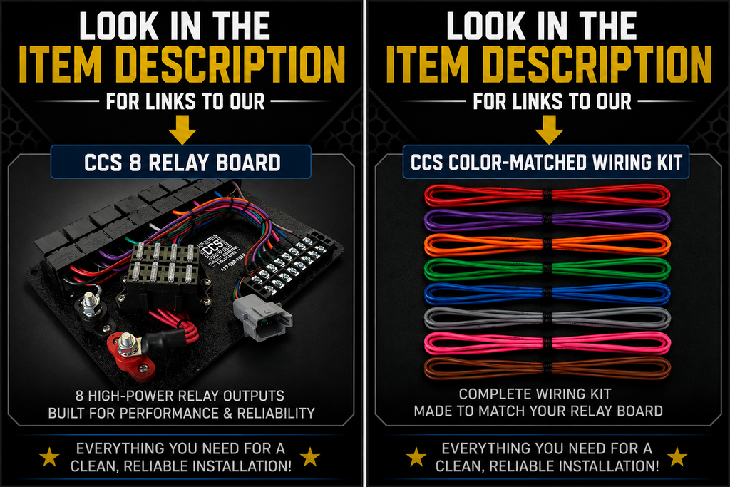 CCS input harness compatibility and details