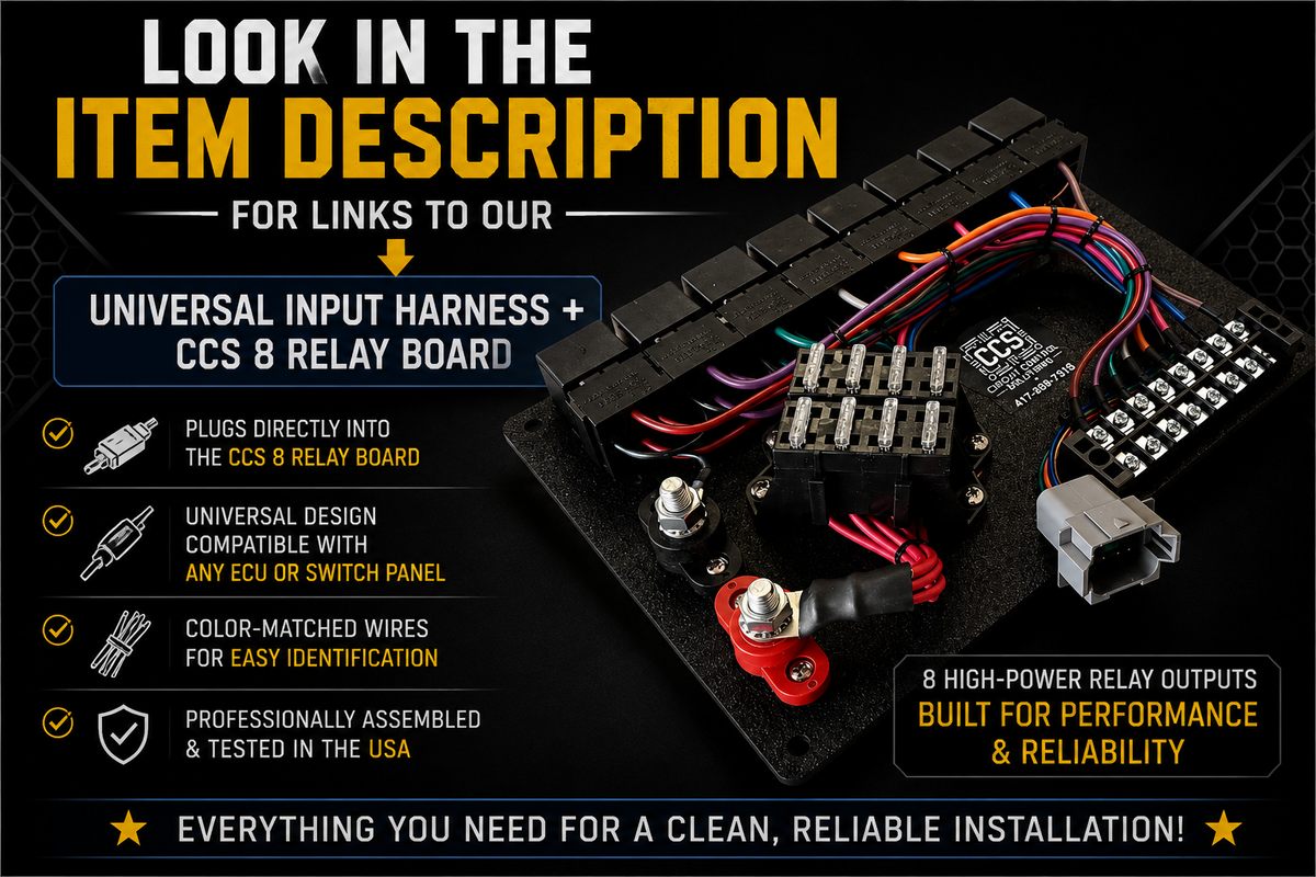 CCS 8 circuit wiring kit details