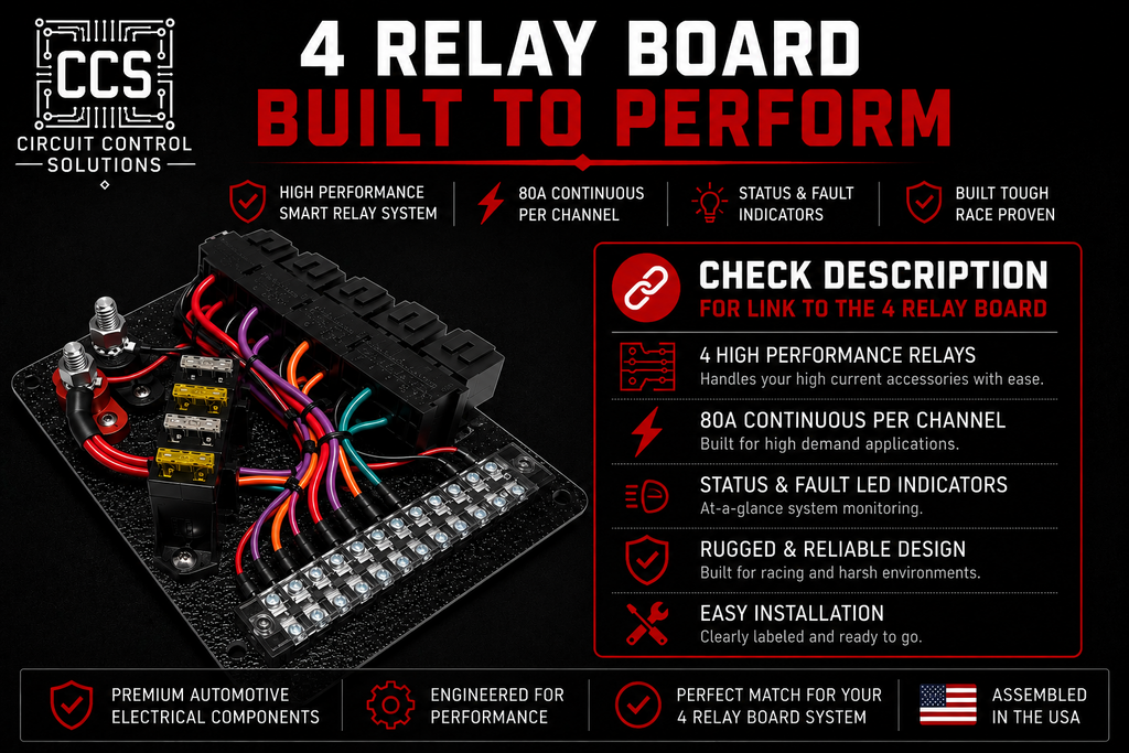 CCS 4 circuit wiring kit details