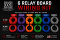 CCS 6 circuit color-matched automotive wiring kit