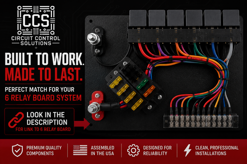 CCS 6 circuit wiring kit details