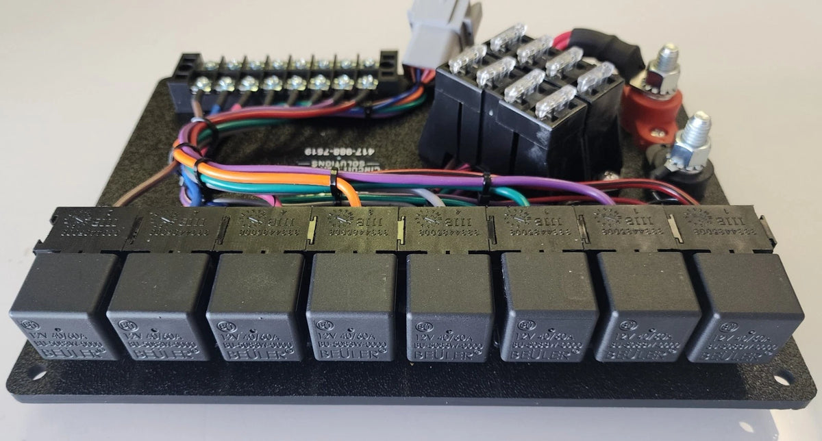 CCS 8 circuit relays and fuses