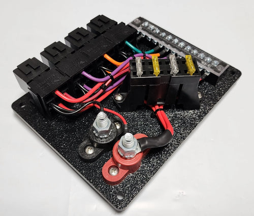 CCS 4 circuit relay and fuse panel detail