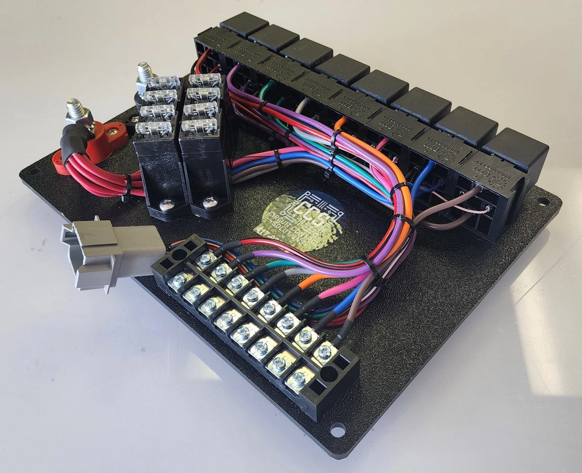 CCS 8 circuit relay and fuse panel