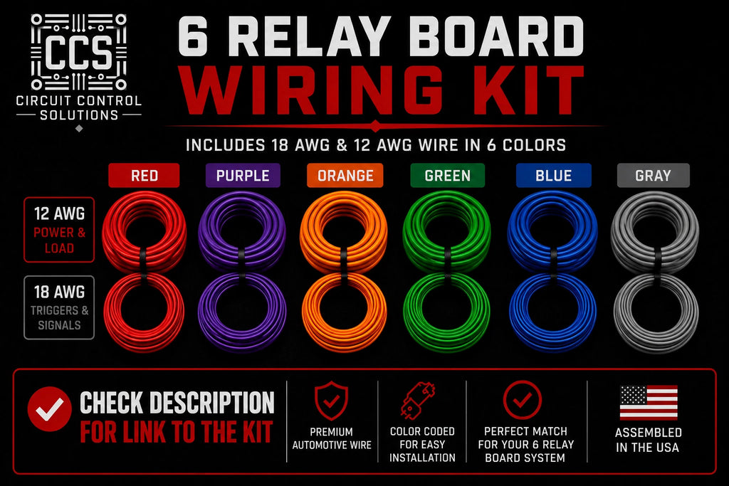 CCS 6 circuit relay panel kit