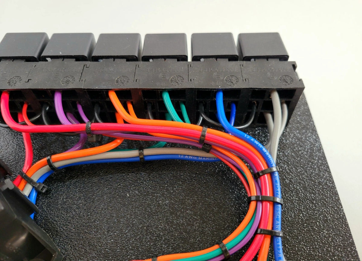CCS 6 circuit relay panel wiring