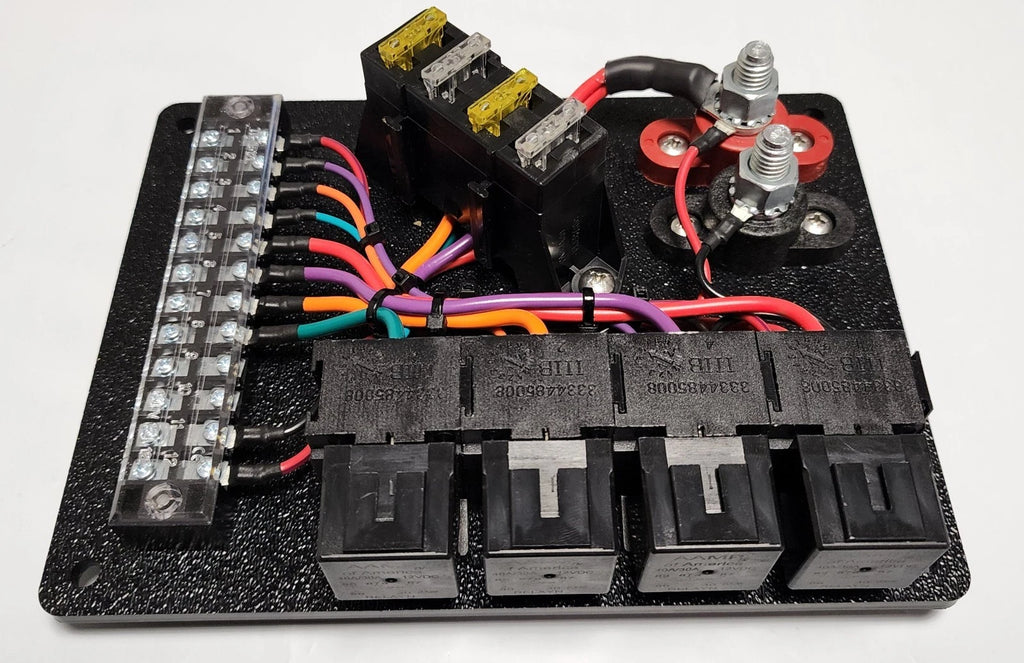 CCS 4 circuit relay panel detail